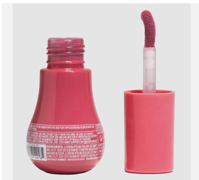 Amora Glow Niacinamide Liquid Blush 0.4oz