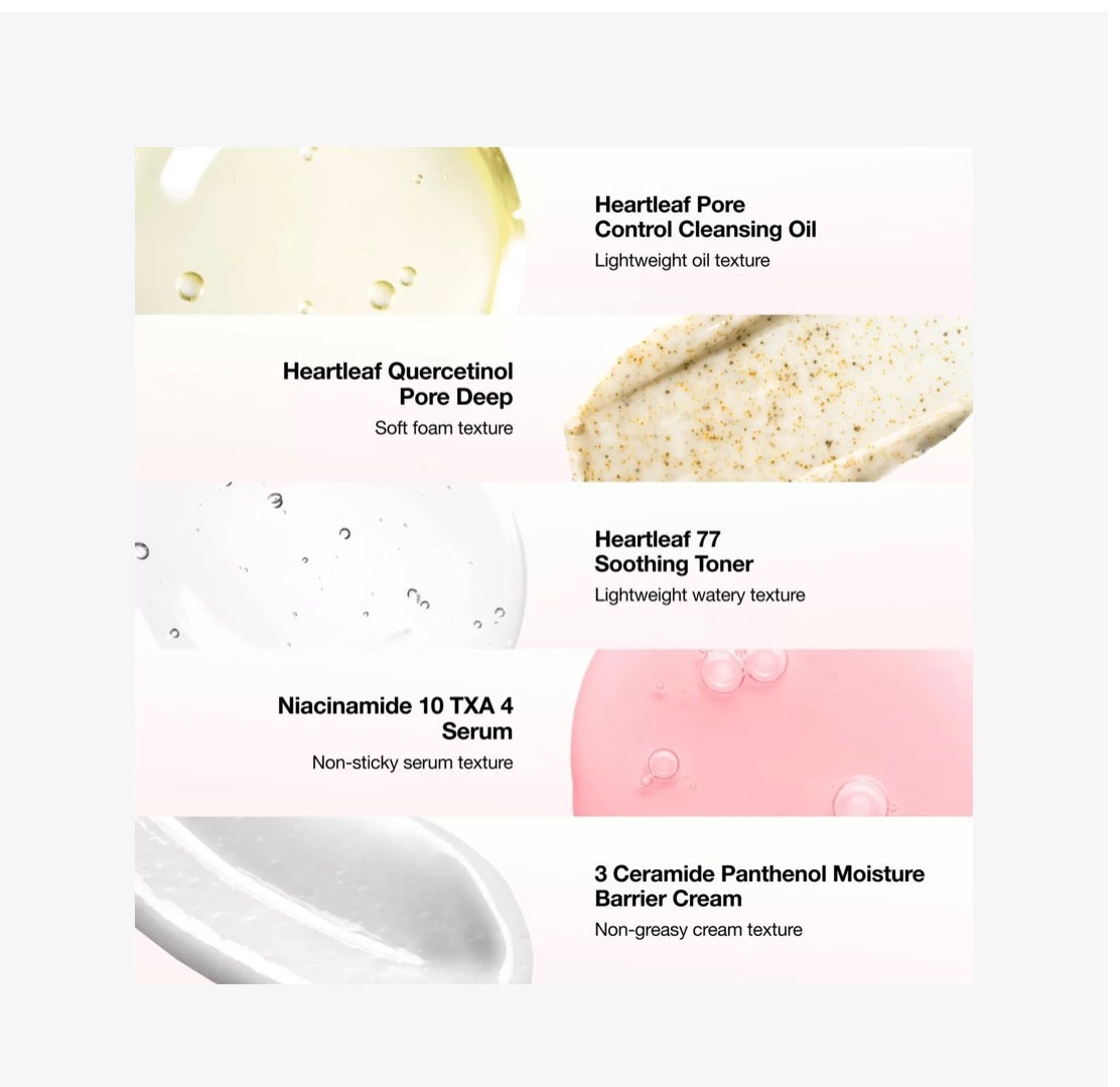 5 step Glass skin Routine set