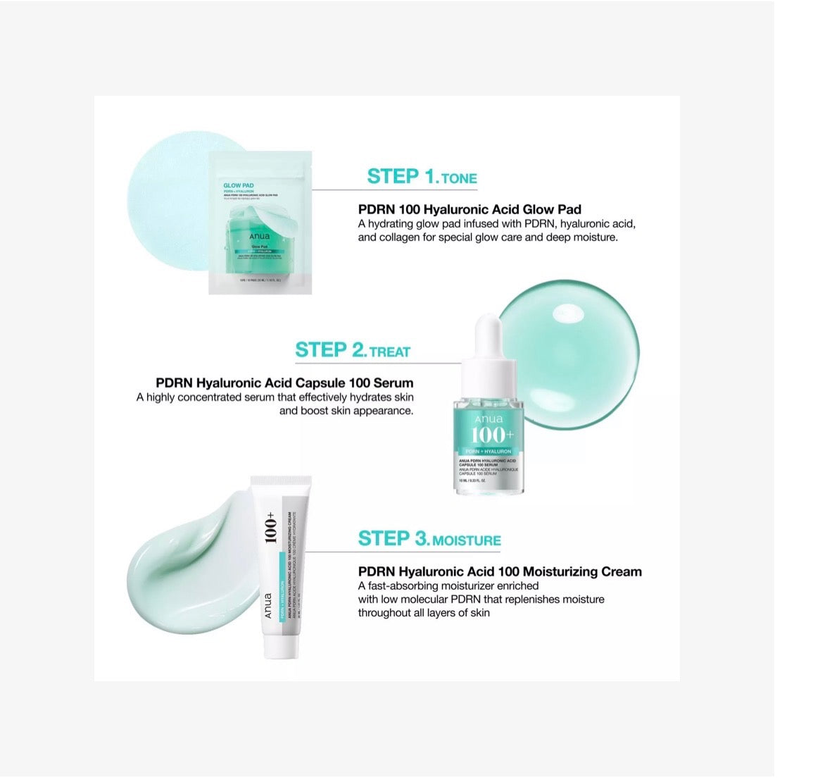 PDRN Deep Hydration trío