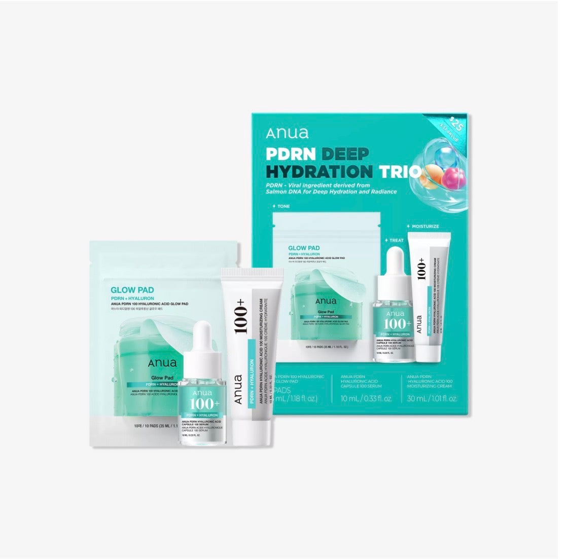 PDRN Deep Hydration trío