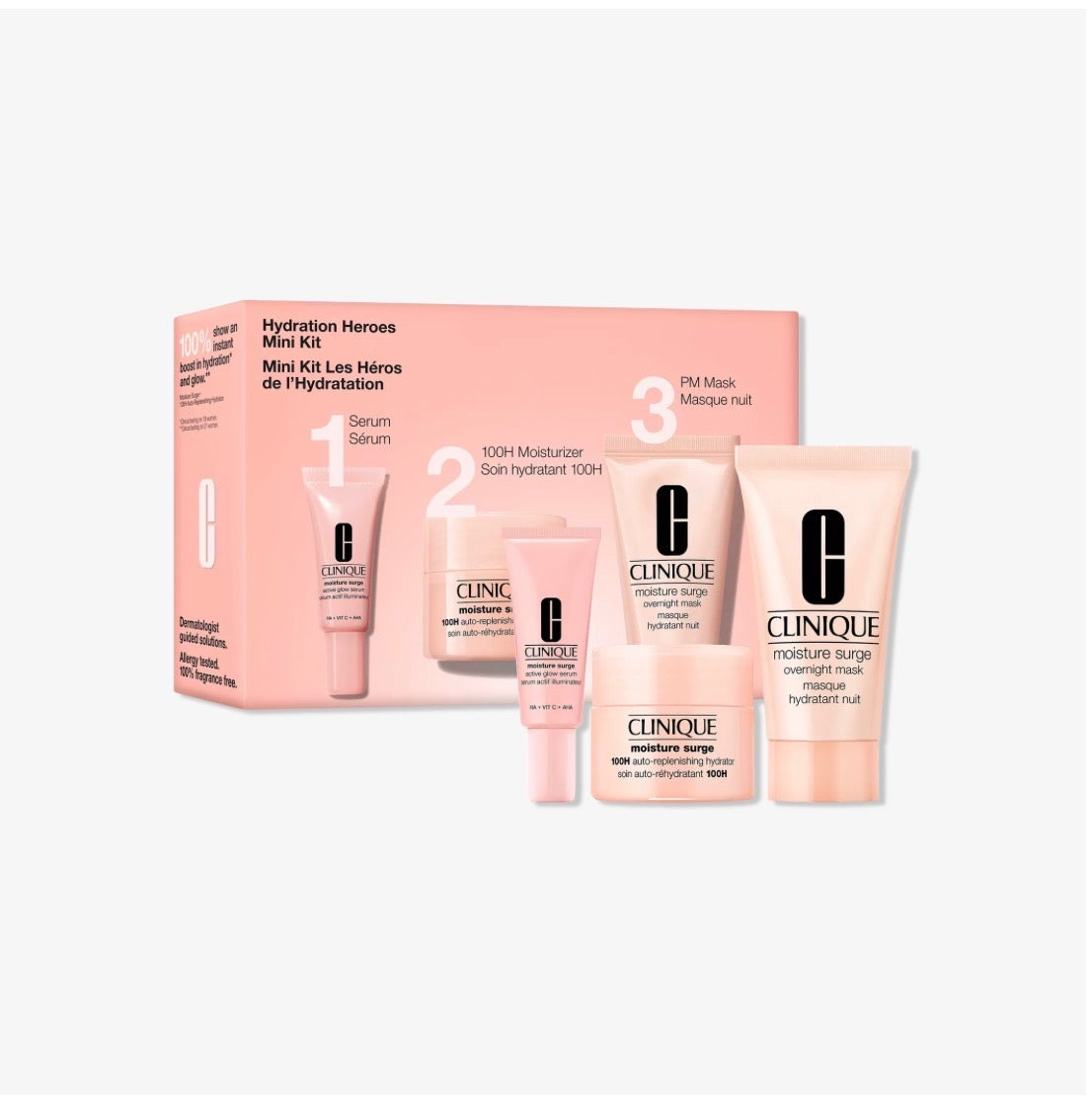 Hydration Heroes:mini moisture surge skincare set