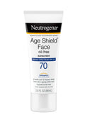 Neutrogena Age Shield Protector Solar Facial sin Aceite, Bloqueador Solar SPF 70, 3 fl oz